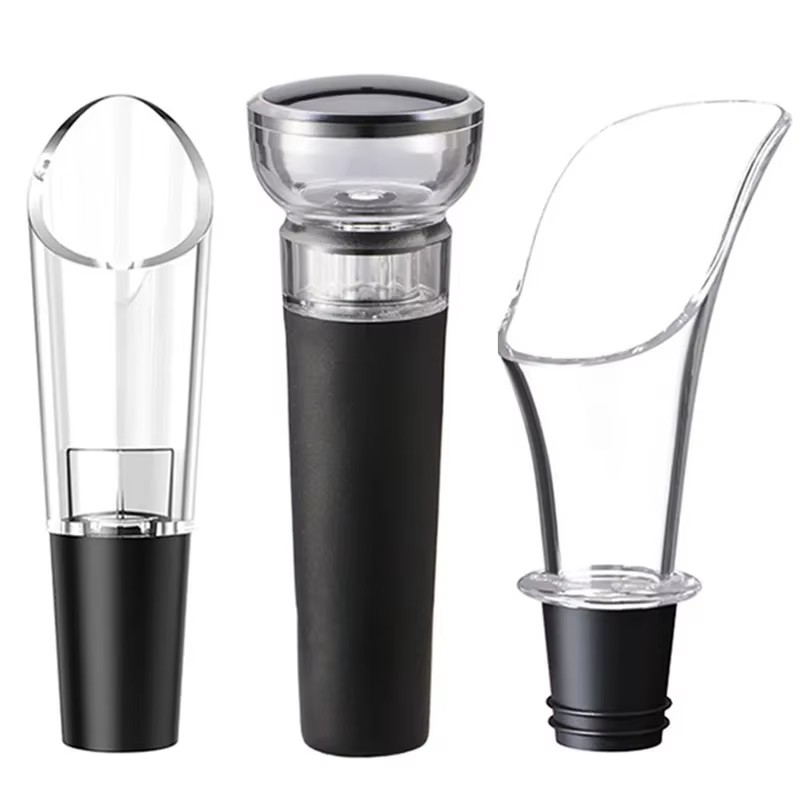 Wine Aerator Pour - Pompa vakum segel botol anggur, Aksesori