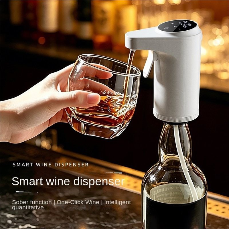 Wine Aerator Pour - [HOT!A34R】 Dispenser Anggur Elektrik Dengan Aerator,