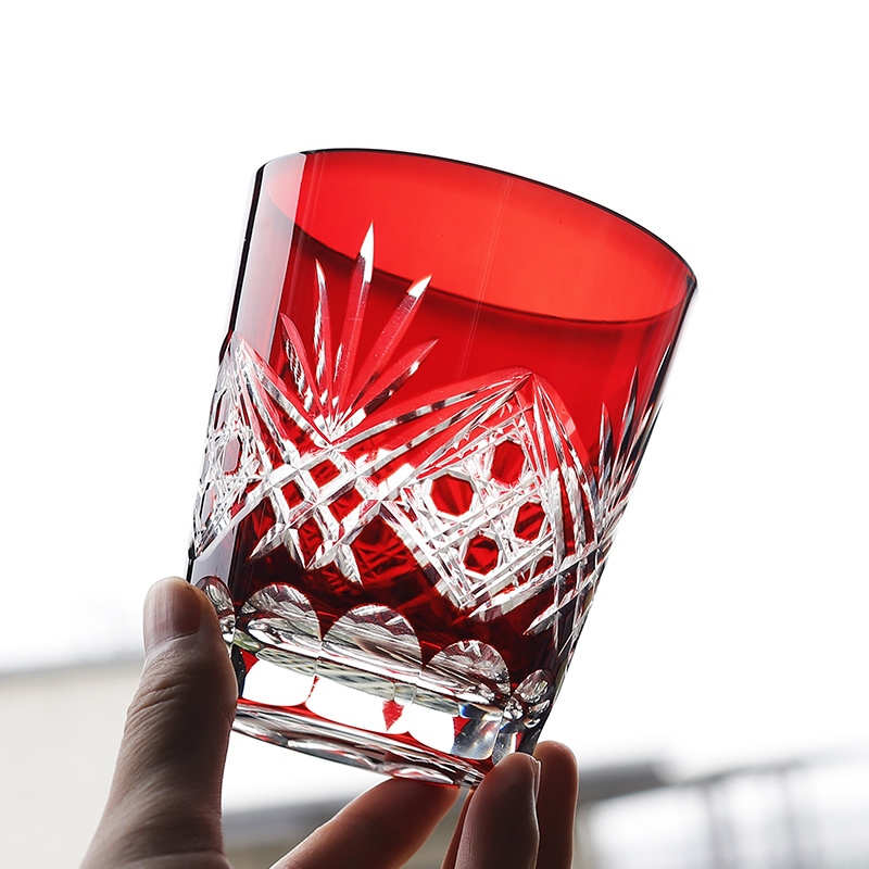 Whisky Beer And Wine - Edo merah wiski kristal gaya Jepang
