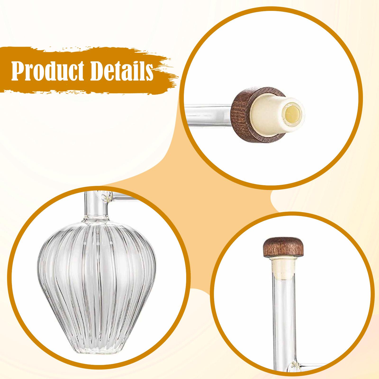 Set Aerator Kaca Kreatif Porta - Wine Aerator Pour ulasan dan harga