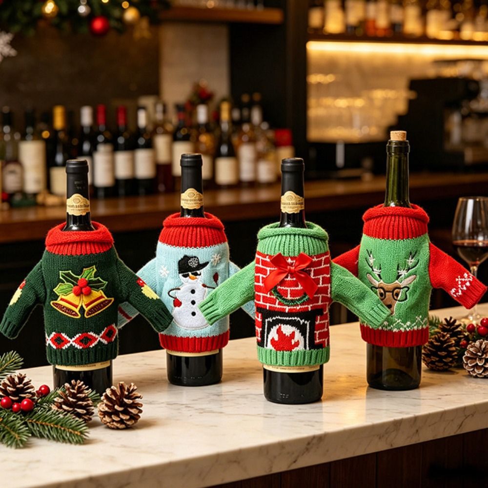 Sarung Botol Anggur Motif Rusa - Wine Beer Hat ulasan dan harga