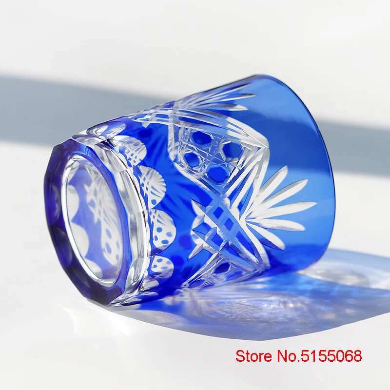 Gelas Wiski Blue Dragon Eye Mu - Whisky Beer And Wine ulasan dan harga