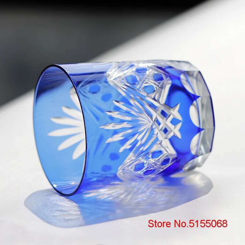 Gelas Wiski Blue Dragon Eye Mu - Whisky Beer And Wine ulasan dan harga